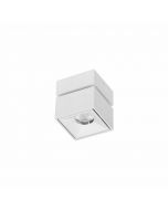 Applique Decorativa Quadrata MINI-RUBYC Bianco Led 7w Switch 2700/3200/4000k Beneito Faure 4332