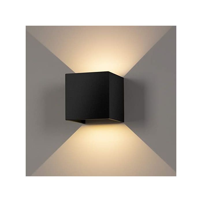 Faretto LED da Interno ed Esterno LEK Quadrato Bianco 4000k Luce Naturale  Beneito Faure 3986