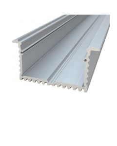 Profilo Largo in Alluminio Anodizzato per Incasso Lung.2 mt Arteleta PA.520