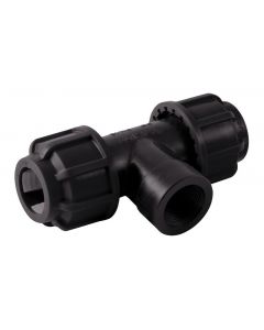 Raccordo a T PN16 Filettato Femmina 25x3/4"x25 PP Astore GG51525C00