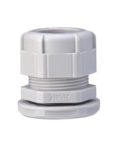 Pressacavo in Nylon IP68 con Dado Passo PG 36 Grigio RAL 7035 Bm Spa 4736