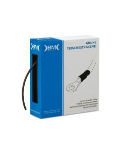 Guaina Termorestringente 11D 2.4mm NERA Basso Spessore 2:1 Minibox Bm Spa GBS024MNE