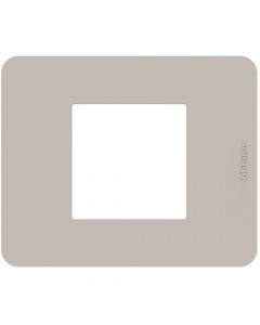 Placca 2 Moduli Sabbia/Sand Tecnopolimero MatixGO Bticino JA4802TS