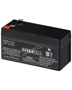 Batteria Ricaricabile Al Piombo Ermetico 12v 1,3Ah Elcart 300455500