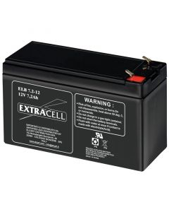 Batteria Ricaricabile Al Piombo Ermetico 12v 7,2Ah Elcart 300458000