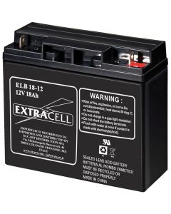 Batteria Ricaricabile Al Piombo Ermetico 12v 18Ah Elcart 300458500