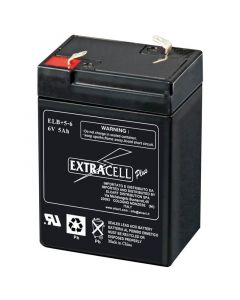 Batteria Ricaricabile Al Piombo Ermetico 6v 5Ah Serie Plus Elcart 300518500