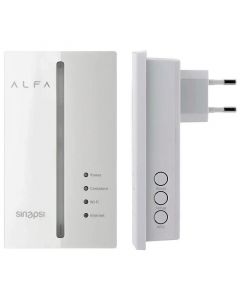 Dispositivo Controllo Consumi Elettrici Wifi  Smart Bianco ALFA By Sinapsi SIN.IOMETER2G_B