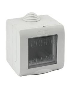 Contenitore da Parete MyLife IP55 2 Moduli Elettrocanali ECL5611A2