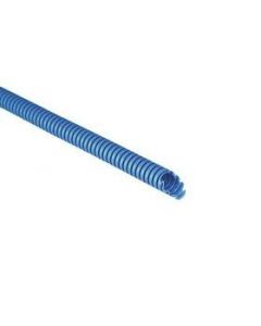 Tubo Corrugato in PVC Diam.16mm Blu Cl.33212 -prezzo e taglio al metro- Elettrocanali ECTC1516BL