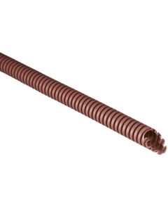 Tubo Corrugato in PVC Diam.16mm Marrone Cl.33212 -prezzo e taglio al metro- Elettrocanali ECTC1516M