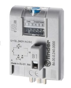 Modulo Temporizzatore Multifunzione Plug-in 12..240V AC/DC Finder 860002400000