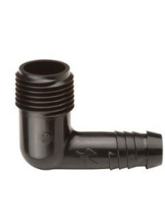 Gomito a 90° Portagomma per Tubo Antitorsione 16x1/2" Irritec GGFP6000N20B