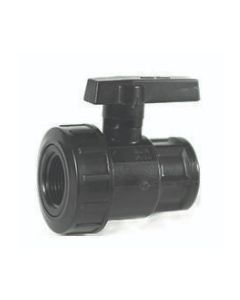 3FF Valvola Sfera Monoghiera in PVC Filetto F/F D.1'' Irritec IV3FF11F0N320 (0705)