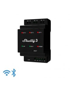Shelly Pro 3 - IP Smart Relay DIN 3ch. LAN/WiFi/BT Life365 SH-PRO3
