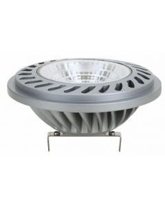 Lampada LED in Alluminio 15W 12Vac/Dc 4000k sostitutiva delle AR111 Lampo AR111LEDBN