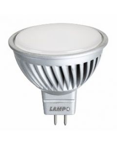 Lampada Led SMD 12V Argento GU5.3 7W 680lm 4000k Lampo DIKLED7W12VBN