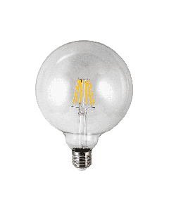 Lampada Globo Led Filamento 125 8W 230V E27 3000k Lampo FLGL125E27BC