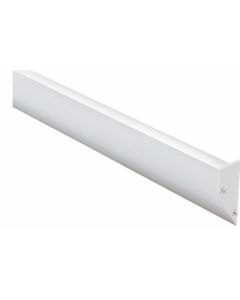 Profilo Alluminio Bianco Veletta 2 mt per Strisce Led Lampo PRKITVELB