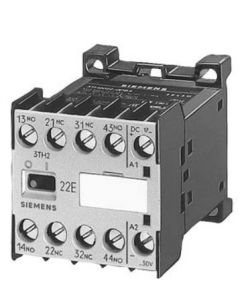 Contattore ausiliario 22E EN50011 2NO+2NC AC 24V 50 Hz/AC 29V 60 Hz Siemens 3TH20220AB0