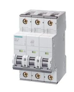 Interruttore Magnetotermico 400V 10kA 3 poli D 2A P=70mm Siemens 5SY43028