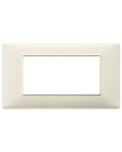 Placca 4 Mod. Beige Plana Vimar 14654.03