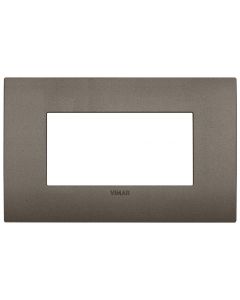 Placca Classic 4 Mod.Metal Idea Vimar 19654.80