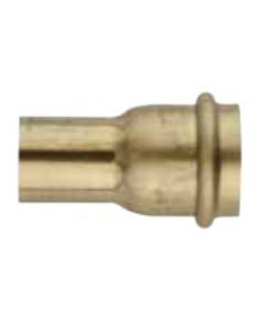 Giunzione Telescopica Ridotta a Saldare in Ottone Grezzo 26x32 Zagi 19032632