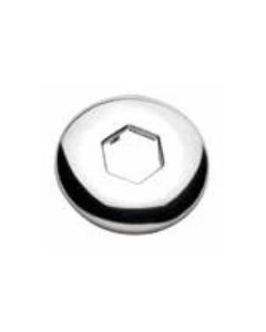 Rosone 1/2" Scorrevole Foro Esagonale in Acciaio Inox Zagi 3651